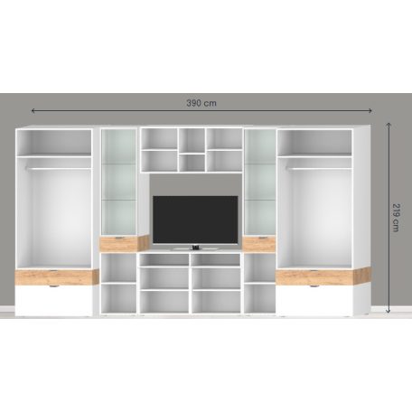 Modulo 216 cm magas nappali több színben