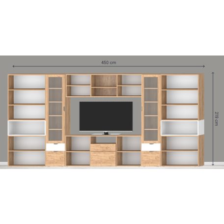 Modulo 216 cm magas elemes nappali több színben