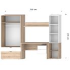 Akciós Modulo ifjúsági szoba 2 nagy fiókokkal
