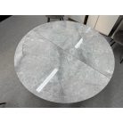 New York körasztal 120cm 160-ra bővíthető vil. szürke