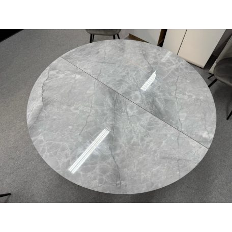 New York körasztal 120cm 160-ra bővíthető vil. szürke