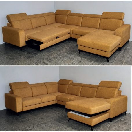 Portland U alakú elemes kanapé