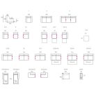 Portland U alakú elemes kanapé