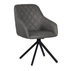 Rarra étkező karszék több színben, forgó