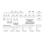 Torino K2K kanapé fiókkal