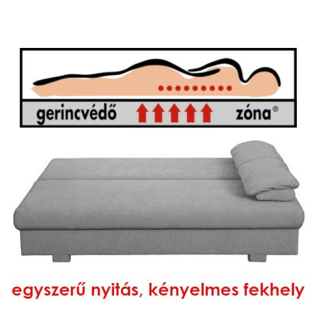 Diablo 3-1 garnitúra Gerincvédő Zónás ággyal