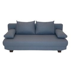   Díva AKCIÓS 145M kanapéágy Rino kék Gerincvédő Zónával 