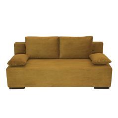   Dover AKCIÓS 155M kanapéágy Lincoln mustár Gerincvédő Zónával