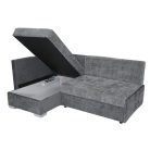 Milano sarokkanapé hátfallal, kar nélkül