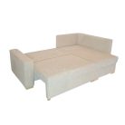 Milano sarokkanapé hátfallal, Lincoln szövettel