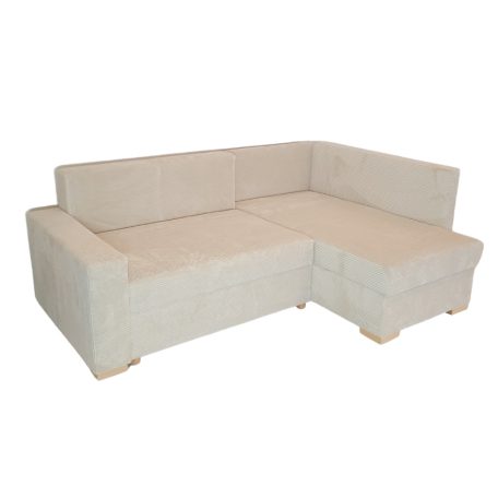 Milano sarokkanapé hátfallal, Lincoln szövettel