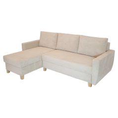 Toledo sarokkanapé Lincoln "B" beige