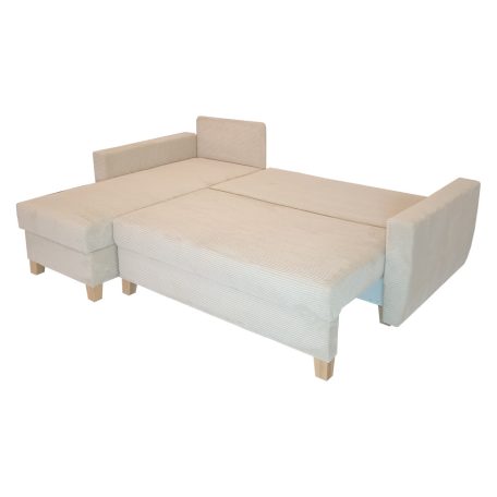 Toledo sarokkanapé Lincoln "B" beige