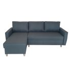 Toledo sarokkanapé  kék