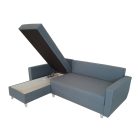 Toledo sarokkanapé  kék