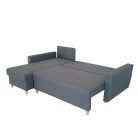 Toledo sarokkanapé  kék