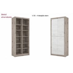 Varia 05 elem, teleajtós szekrény 90 széles
