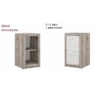 Varia 11 elem, 1 ajtós komód 52 széles