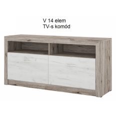 Varia 14 elem, TV-s szekrény 150 széles