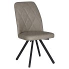 Vika forgószék beige kárpittal