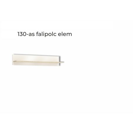 Formello 130 cm széles falipolc