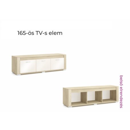 Formello 165 cm széles TV-s elem