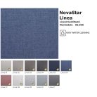 NovaStar Linea vízzel tisztítható bútorszövet