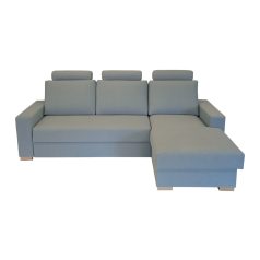   Fiona L kanapé ágyazható 3 fejtámlával, vízzel tisztítható szövettel