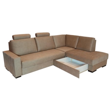 Fiona elemes sarokkanapé Sedalift ággyal