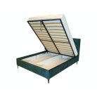 Lisszabon franciaágy 160A Gerincvédő zónás matraccal, 15cm lábbal 