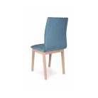 Liza szék sonoma szín, türkiz kárpit