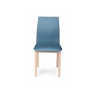 Liza szék sonoma szín, türkiz kárpit