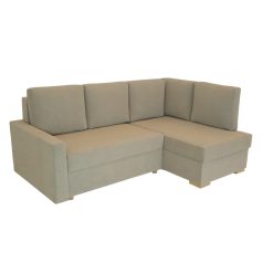 Milano sarokkanapé hátfallal, vékony karral