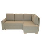 Milano sarokkanapé hátfallal, vékony karral