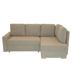 Milano sarokkanapé hátfallal, vékony karral