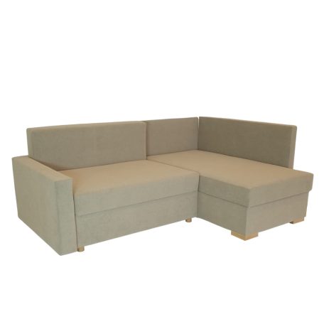 Milano sarokkanapé hátfallal, vékony karral