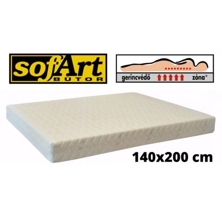 SofArt gerincvédő zónás matrac 140x200 cm