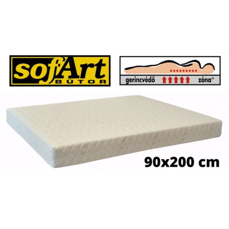 SofArt gerincvédő zónás matrac 090x200 cm