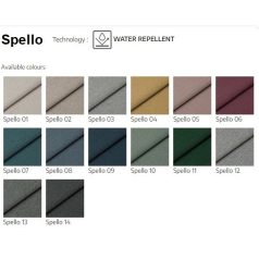 Spello vízlepergető bútorszövet