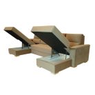 Torino  U alakú, ágyazható elemes kanapé