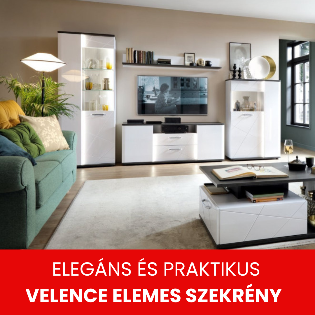 Elegáns és praktikus - Velence elemes szekrény